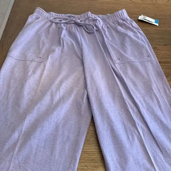 C. D. DANIELS LAVENDER KNIT PANTS.  NEW WITH TAGS - Picture 2 of 13